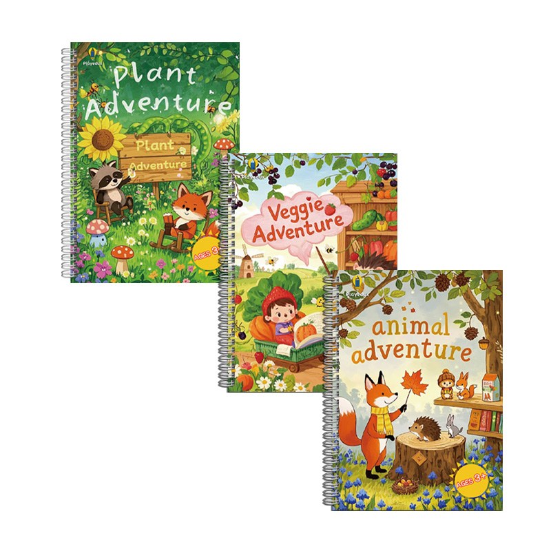 Libri da disegno per bambini riutilizzabili in 3D