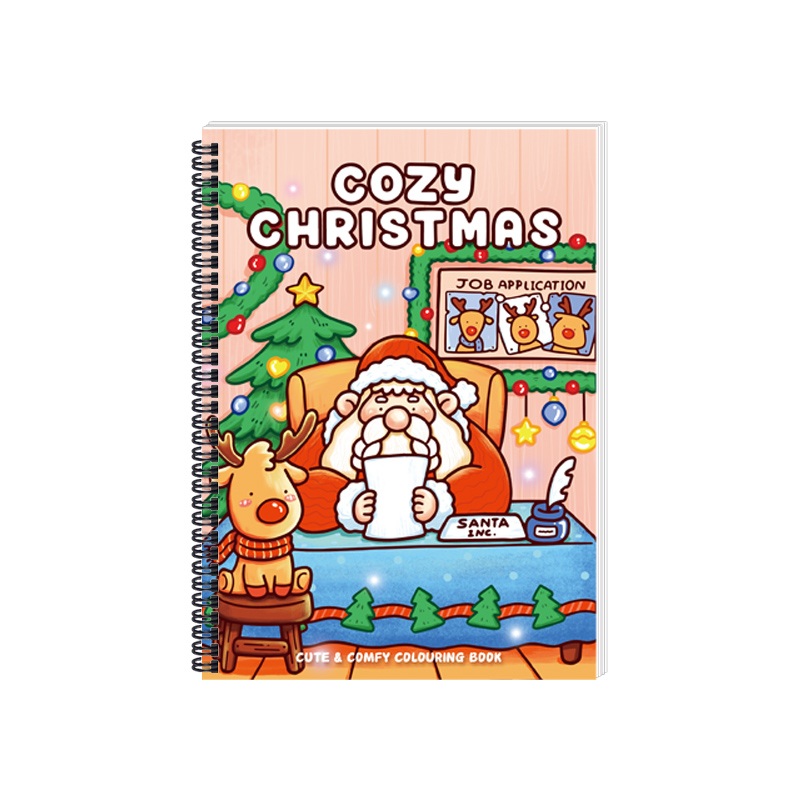 Libro da colorare per bambini di Natale