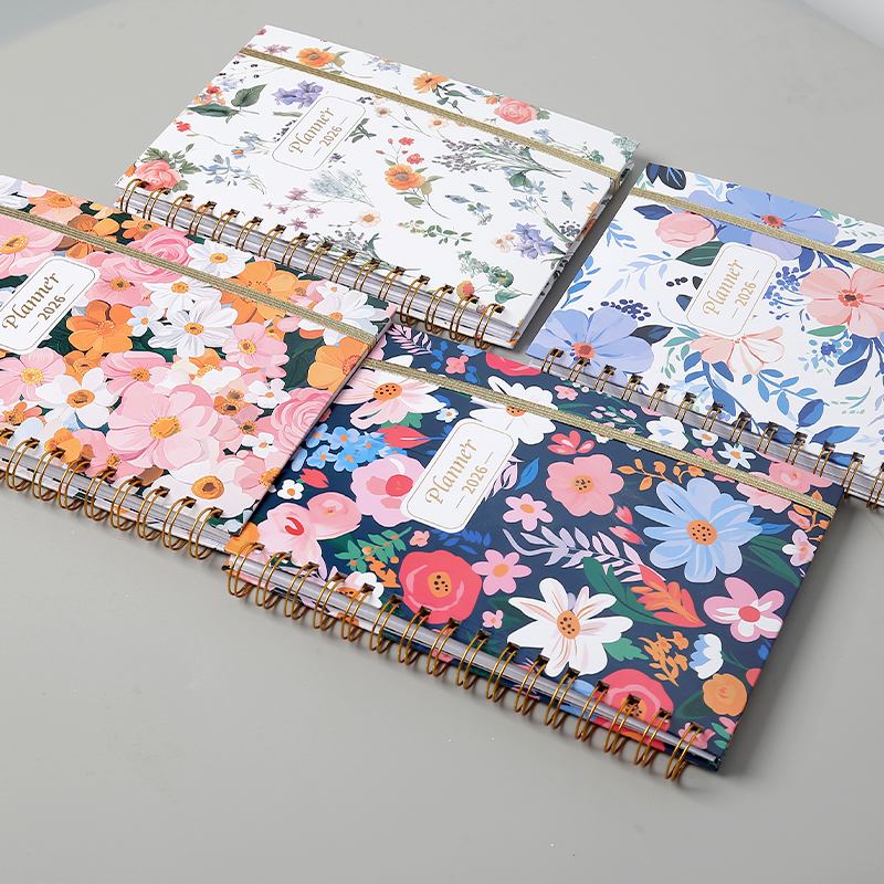 Notebook pianificatore annuale minimalista